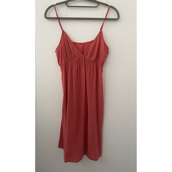 Twelfth Street by Cynthia Vincent Dresses & Skirts - Twelfth Street by Cynthia Vincent 100% Silk Slip Dress Coral Pink Petite P